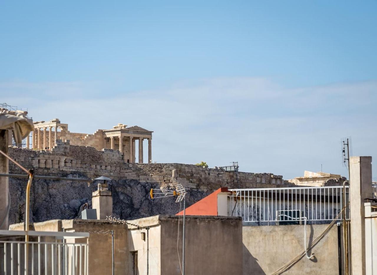 Apartamento Syntagma Modern New Flat, Large Balcony With View Atenas Exterior foto